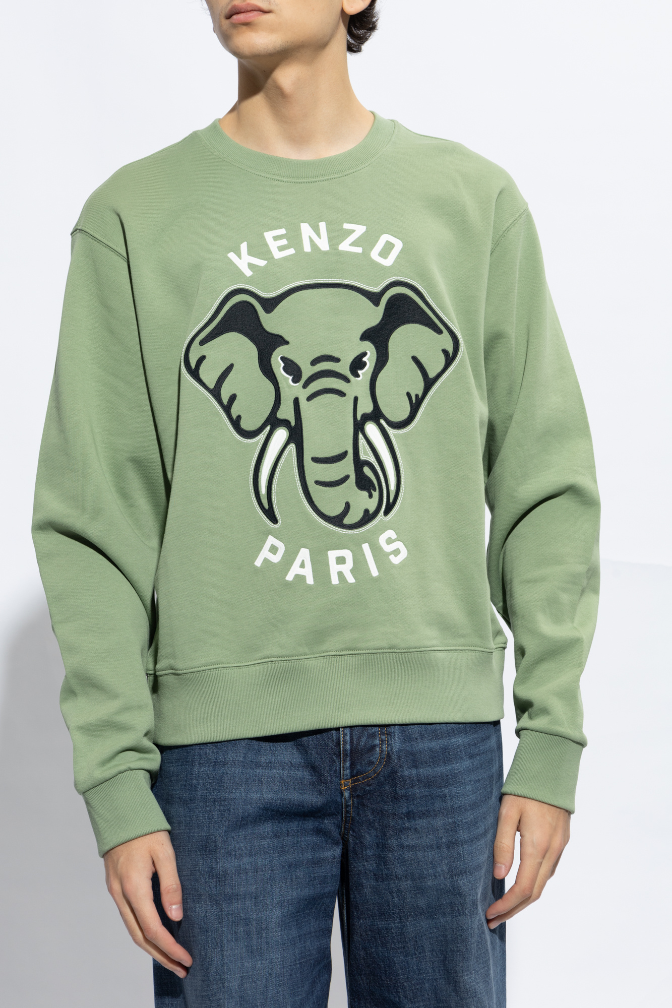 Kenzo jeans sweatshirt hotsell